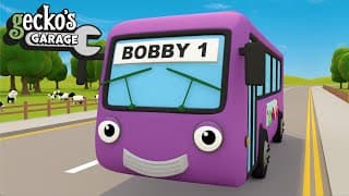 Big Bus Nursery Rhymes | Educational Videos For Toddlers | Buses For Children | Bobby The Bus
