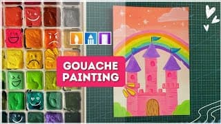 Gouache Painting Tutorial | How to Paint like a Pro | Step by Step Tutorial | Himi Gouache