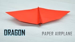 How to make a paper flying Dragon step by step - Super Flying !