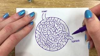 How to Draw a Maze (Easy!)