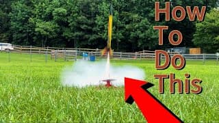 How To Build and Launch Your Own Model Rocket!
