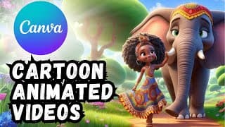 Easy Canva Tutorial - Create Your Own Cartoon Characters