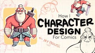 How I 'Design Characters' for my Comics? - The Process (PART 2)