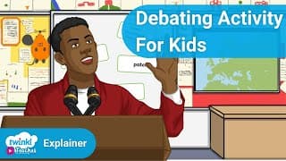 How To Teach Children to Debate? | Fun Debating Activity For Kids