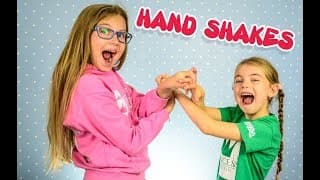 HANDSHAKES Kids Edition HAND CLAPS GAME Challenge Hand Exercises for kids