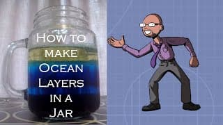How To Make Ocean Layers In A Jar (STEM education activity)