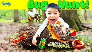 KIDS! 🐛Epic BUG Hunt: 🐞 Discover Salamanders, Worms, Beetles! | EDUCATIONAL KIDS NATURE SHOW🌿