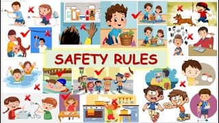 Safety Rules for Kids | Staying Safe Everywhere | Important Tips to Stay Safe Everywhere
