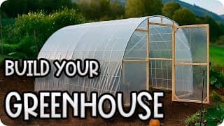 The World's Cheapest DIY Greenhouse - Anyone Can Build It!