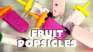 DIY: HOW TO MAKE HEALTHY POPSICLES FOR KIDS!!