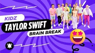 🎵 Taylor Swift Brain Break: Shake It Off Dance for Kids! (Fun & Easy!)