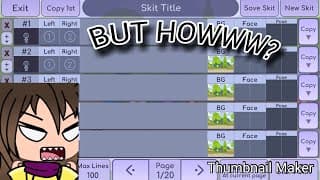 How To Use the Skit Maker for Beginners | Gacha Life (READ PINNED COMMENT)