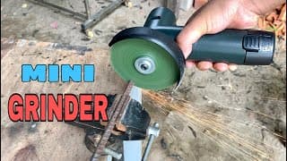 How To Make A Mini Angle Grinder Use 775 Motor And PVC Pipe At Home || Making Hand Grinders