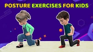 IMPROVE KIDS POSTURE AT HOME - EASY AND SIMPLE EXERCISES