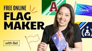 Engaging Classroom Activity: Learn Flag Design with Canva | K-12 Education Tutorial