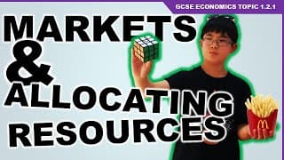 Markets and Allocation of Resources for Kids - GCSE Economics Topic 1.2.1