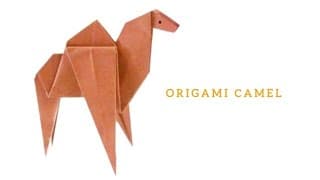 How to Make Origami Camel Step by Step Easy Tutorial for Beginners Learn Paper Folding Art of Camel