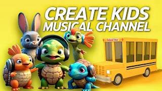 How to Create a Music Cartoon Animation YouTube Channel Using Free AI Tools and Canva