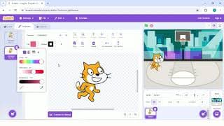 P2 💃 Make a Dancing Sprite - Fun Scratch Animation Project! 🎵