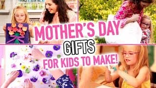 Mother's Day Crafts | 4 DIY Mother's Day Gifts for Kids to Make!