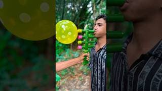 DIY Bamboo Toy | Epic Balloon Popper with Real Sound #bamboo #balloons