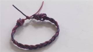 How To Make An Impressive String Bracelet