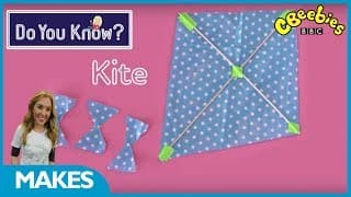 CBeebies | Do You Know? | How to make a kite