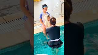 "Young Child Learns to Float Safely | Early Swimming Confidence 💧"