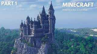 Minecraft: How to build a Medieval Castle | Minecraft Tutorial | Part 1