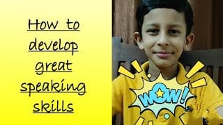Kids Public Speaking tutorial/Classroom activities for better speaking skills/Teach kids elocution