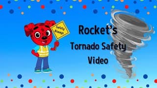 Rocket Rules Tornado Safety Video for kids, K to 2nd grade