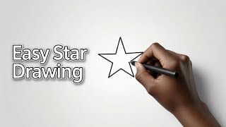 How to Draw a Star for Kids Easy
