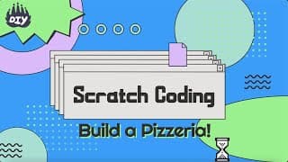 How to Build a Pizzeria on Scratch | Scratch Coding Made Easy | Coding For Kids | Coding Techniques