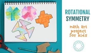 Rotational Symmetry Art Project for Kids