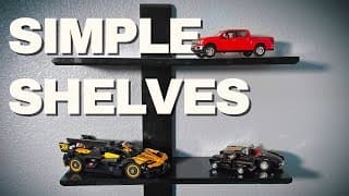 Easy DIY Shelves for Kids Room