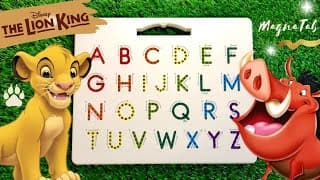 Lion King ABC 🦁 - Learn to write ABC´s with MAGNATAB - ABC learning for toddlers