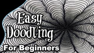 Easy Doodling for beginners - doodle art tutorial