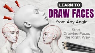 How to Draw Faces for Beginners - Complete Tutorial in 8 Minutes