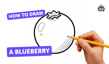 blueberry sketch for kids