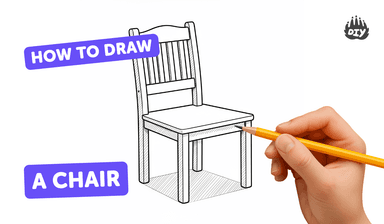 chair drawing for kids