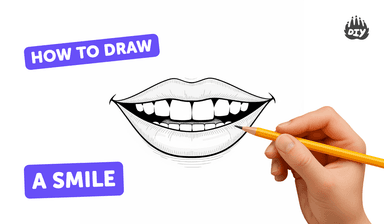 tooth drawing easy for kids