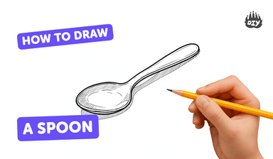 drawing a spoon