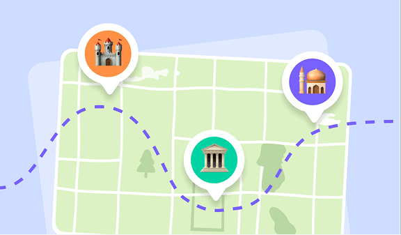 Interactive map