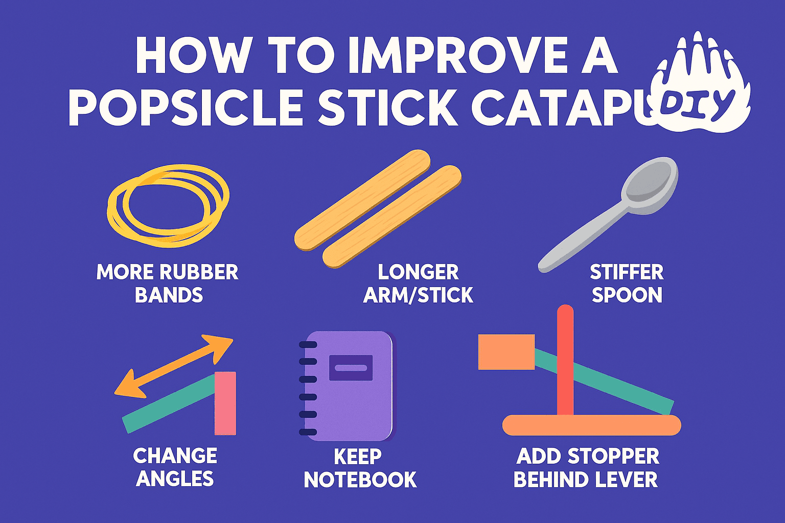 How to Improve a Popsicle Stick Catapult