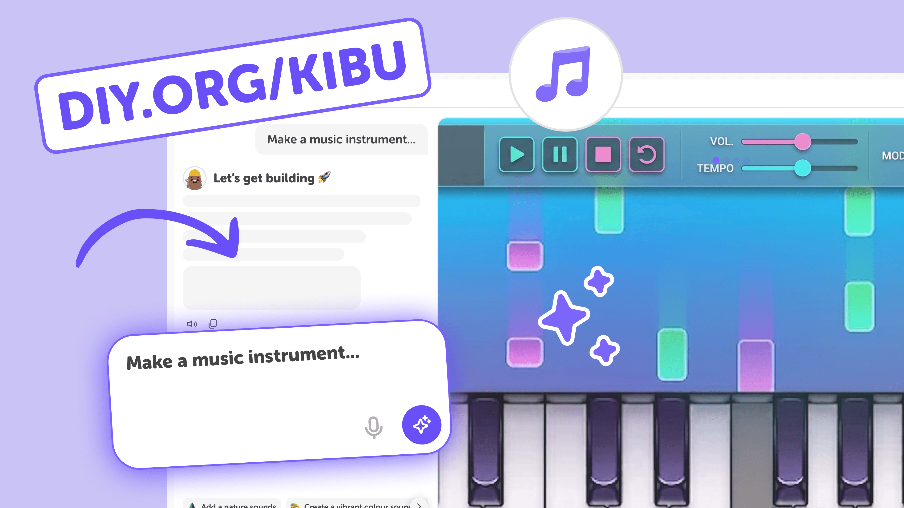 DIY.ORG x Kibu Sound Lab