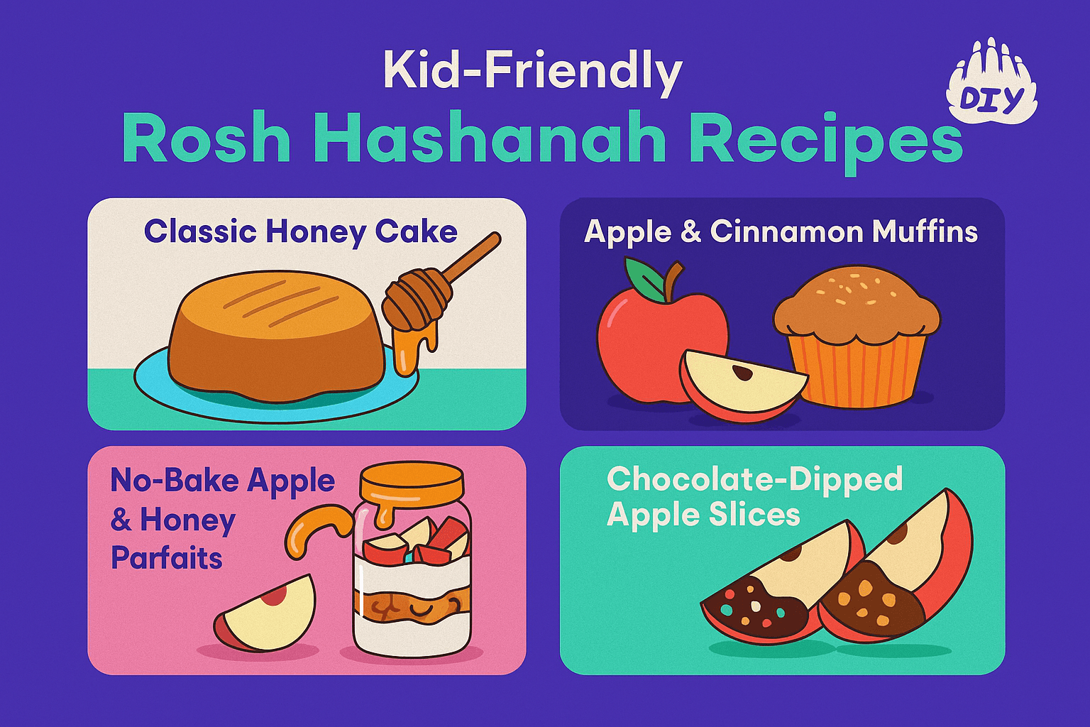 Kid-Friendly Rosh Hashanah Recipes