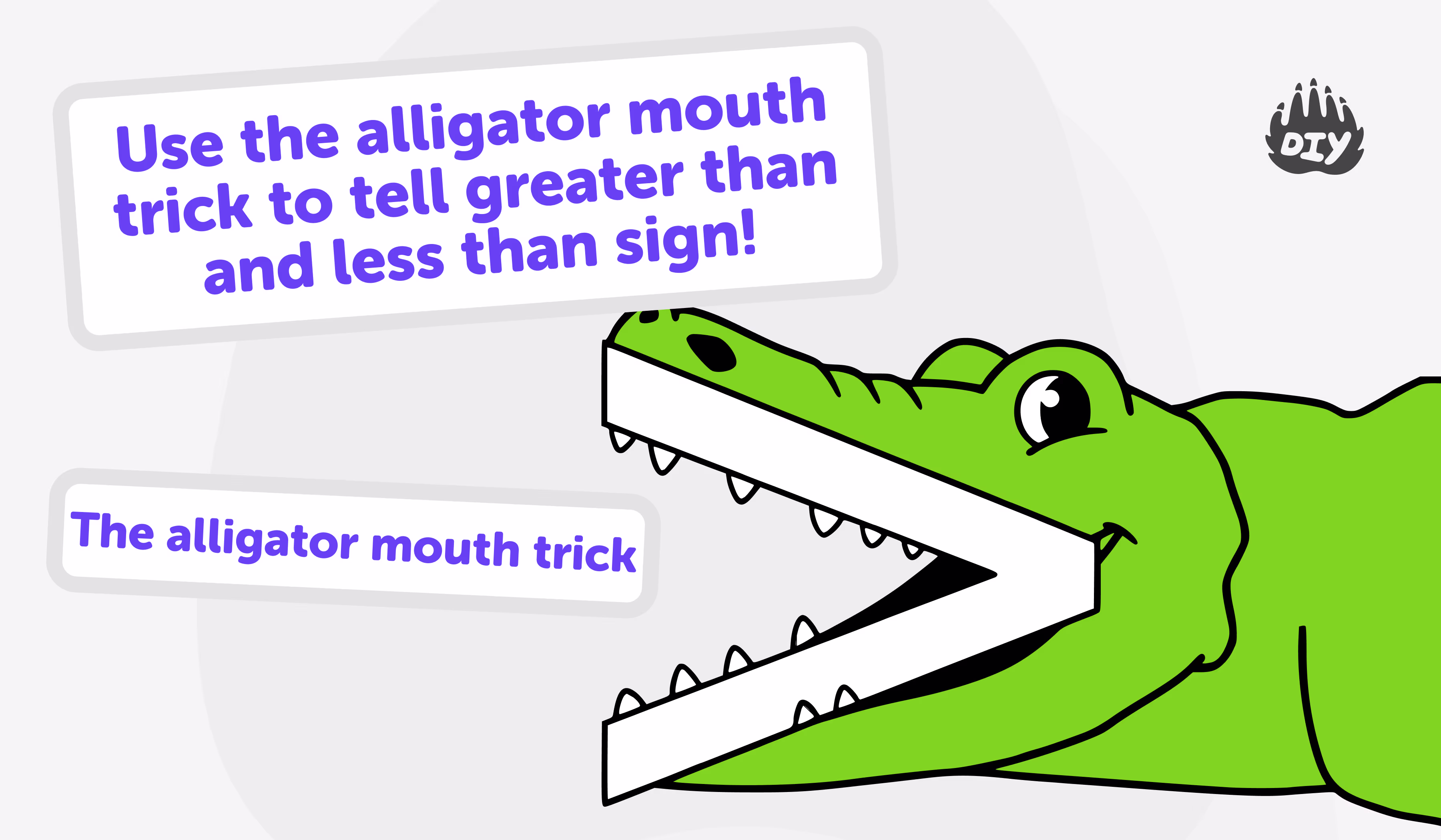 greater-than-sign-alligator-mouth-trick