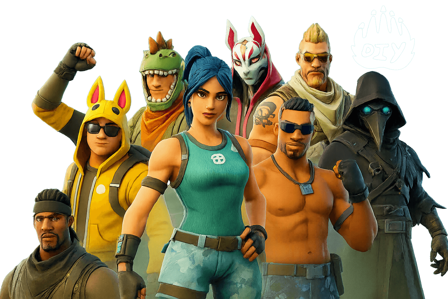 Original Fortnite skins