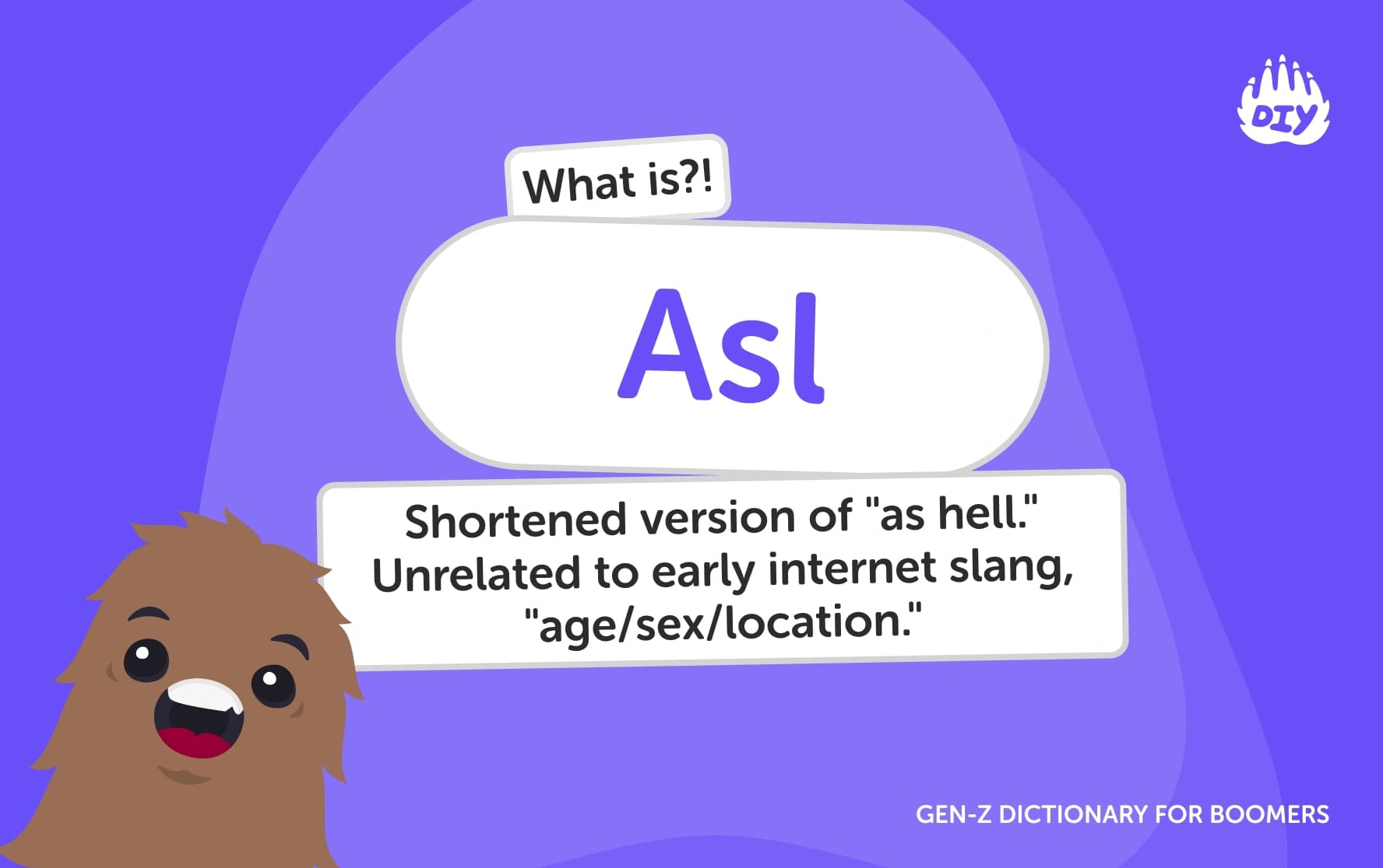 What does Asl mean?