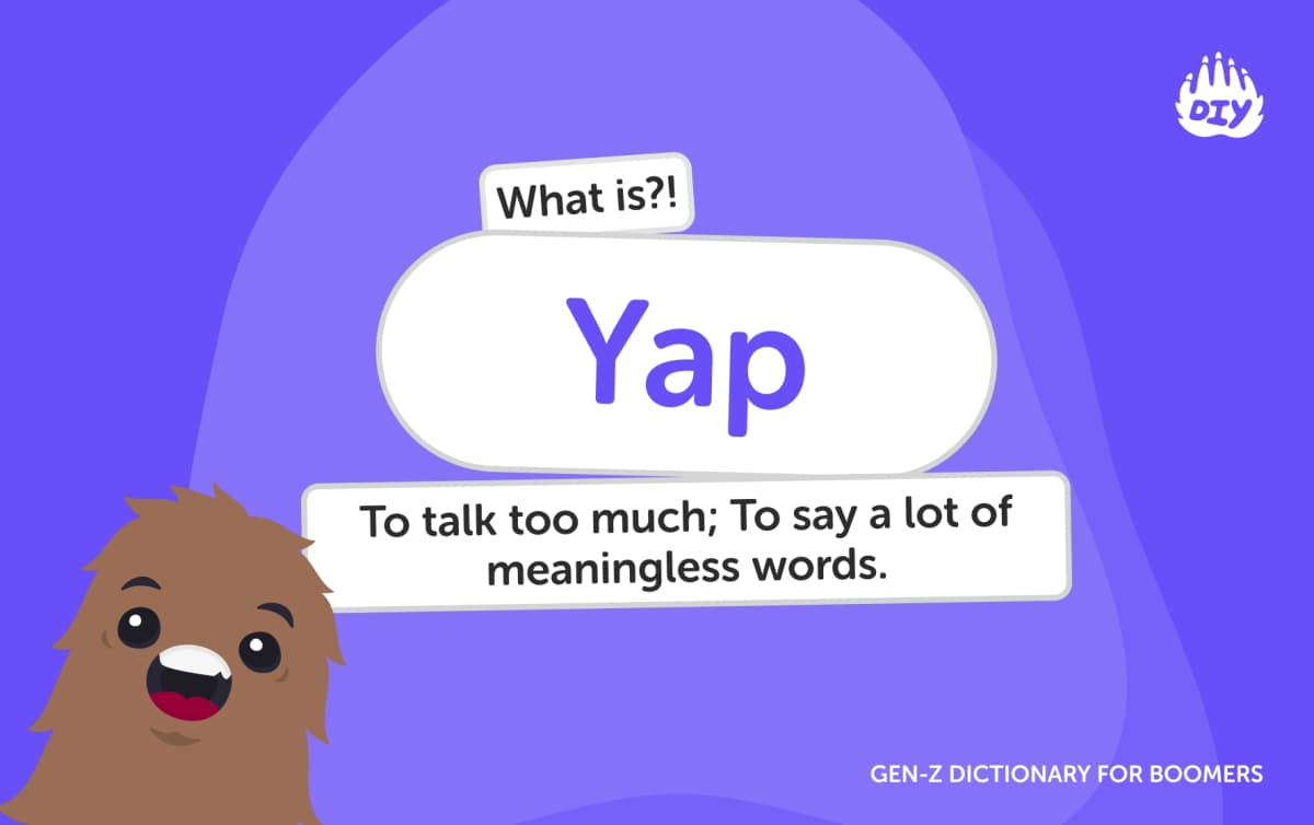 Yap - Gen Z Slang Dictionary